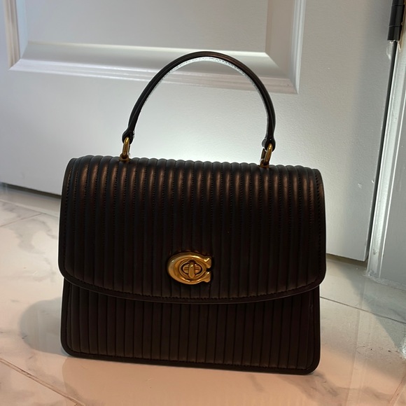 Coach Bags Coach Parker Top Handle With Quilting Poshmark